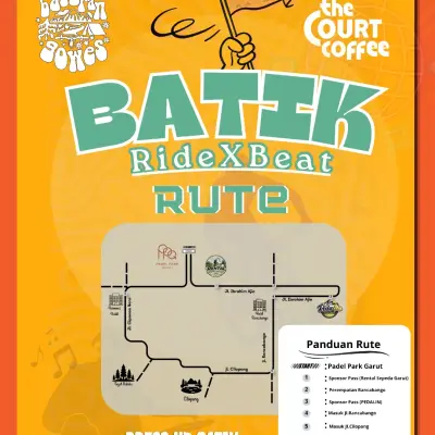 Baturan Gowes Gelar RideXBeat, Ajak Pesepeda Garut Dress Up Batik