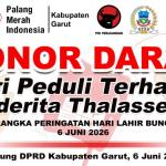 Aris Munandar Apresiasi Donor Darah Bulan Bung Karno di Garut
