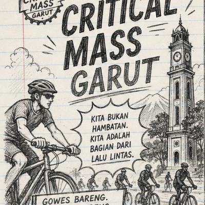 Critical Mass Garut Kembali Digelar Jumat, Ini Rute dan Prinsipnya