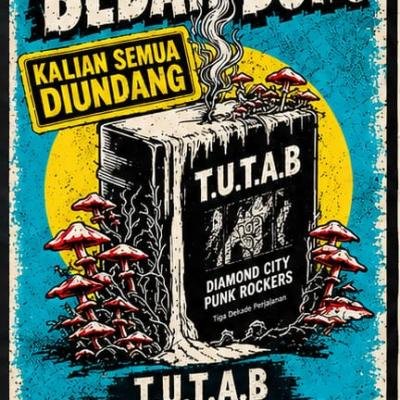Bedah Buku T.U.T.A.B, Merawat Ingatan Tiga Dekade Punk Rock Garut
