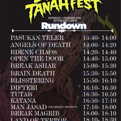 Bawah Tanah Fest: Distorsi, Perlawanan, dan Ritual Kolektif di Garut
